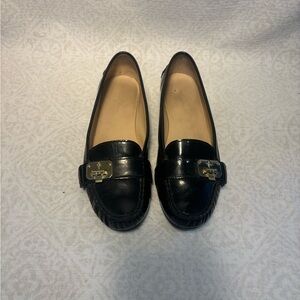 Cole Haan Black Leather Bit Loafers Driving Shoes Women’s Size 8